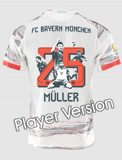 2526 Bay Away MULLER 25 player version soccer jersey